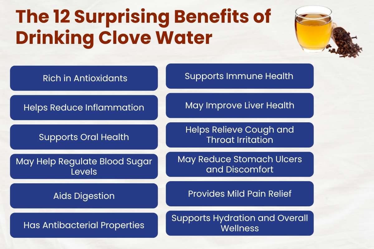 Benefits of Drinking Clove Water for Health | Healthcare 360 Magazine
