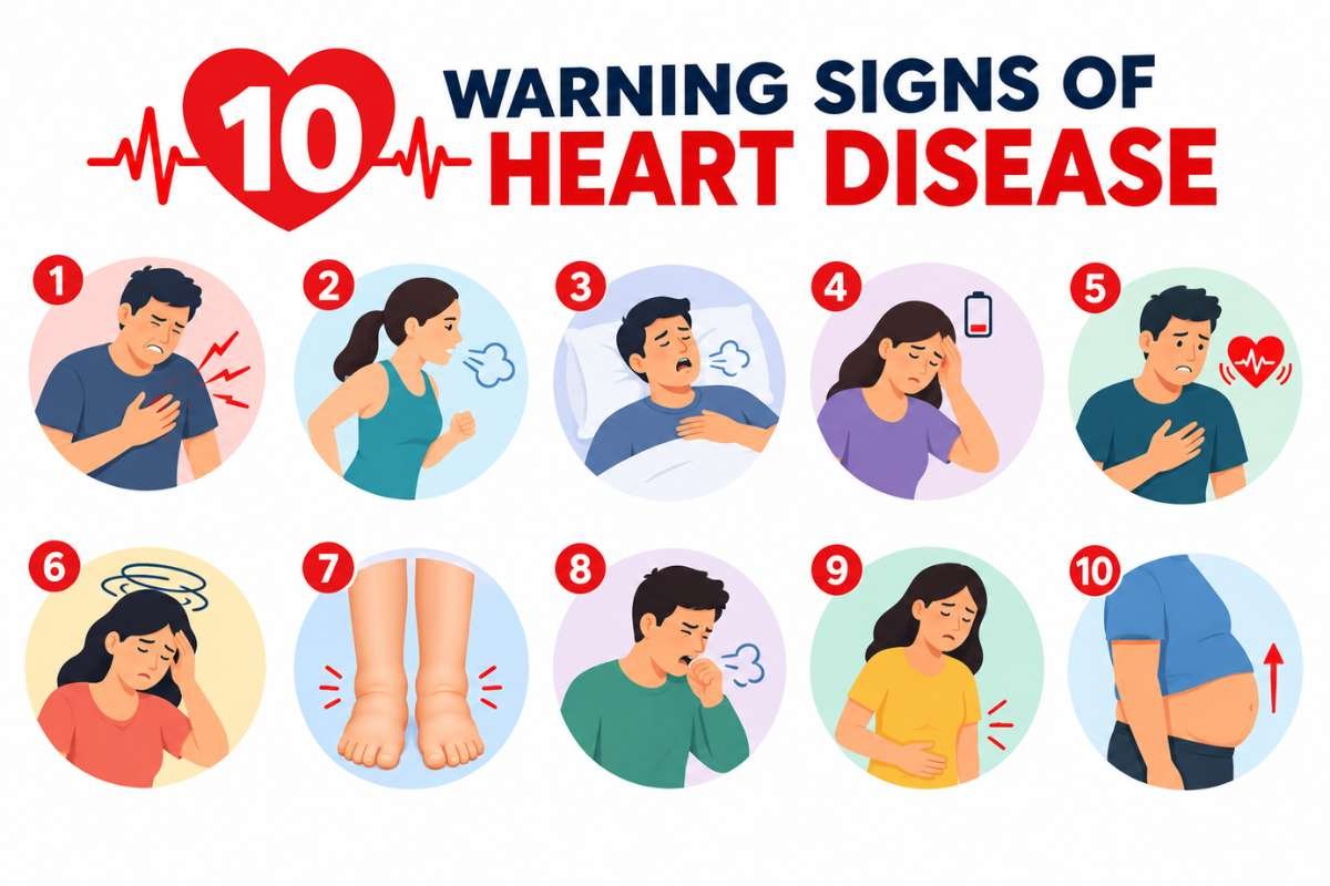 Not Just Chest Pain: 10 Warning Signs of Heart Disease to Recognize | Healthcare 360 Magazine